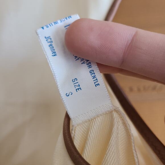 Vintage JC Penney Night Gown Robe 2 Piece Set Small 70's Retro Floral Cottage - Picture 4 of 12